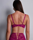 Soutien-gorge triangle plunge Rhythm of desire Radiant pink Aubade 2AN12-RADI