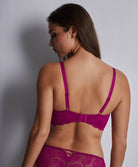 Soutien-gorge triangle plunge Rhythm of desire Radiant pink Aubade 2AN12-RADI