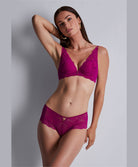 Soutien-gorge foulard plongeant Rhythm of desire Radiant pink Aubade 2AN81-RADI
