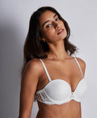 Soutien-gorge bandeau plunge Kiss of love Opale Aubade 2CP06-OPAL
