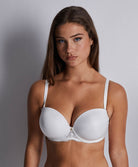 Soutien-gorge bandeau plunge Kiss of love Opale Aubade 2CP06-OPAL
