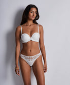 Soutien-gorge bandeau plunge Kiss of love Opale Aubade 2CP06-OPAL