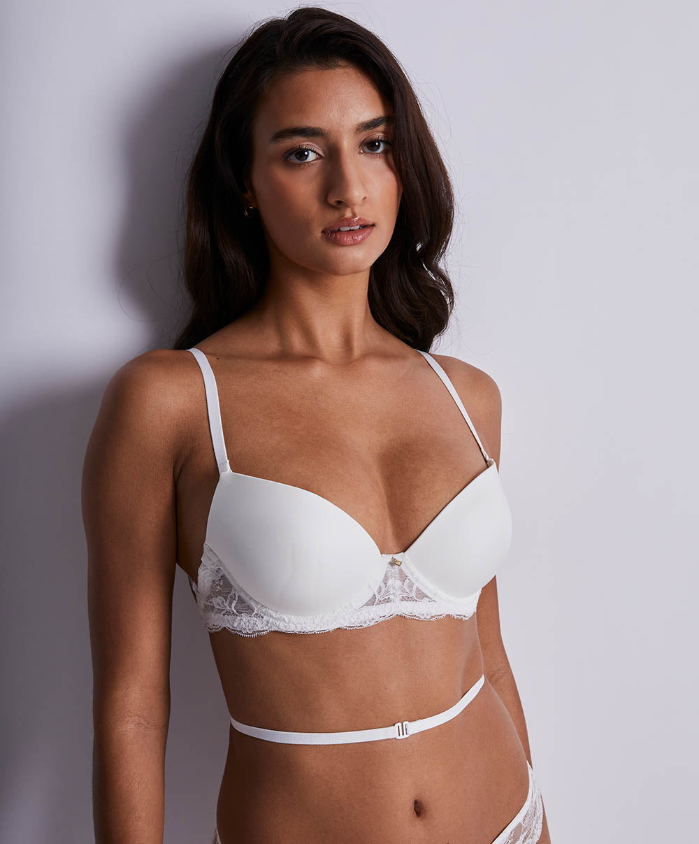 Soutien-gorge plunge dos nu Kiss of love Opale Aubade 2CP08-OPAL
