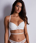 Soutien-gorge plunge dos nu Kiss of love Opale Aubade 2CP08-OPAL