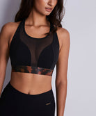 Brassière sport Hot motion Noir Aubade 2H03-2-NO