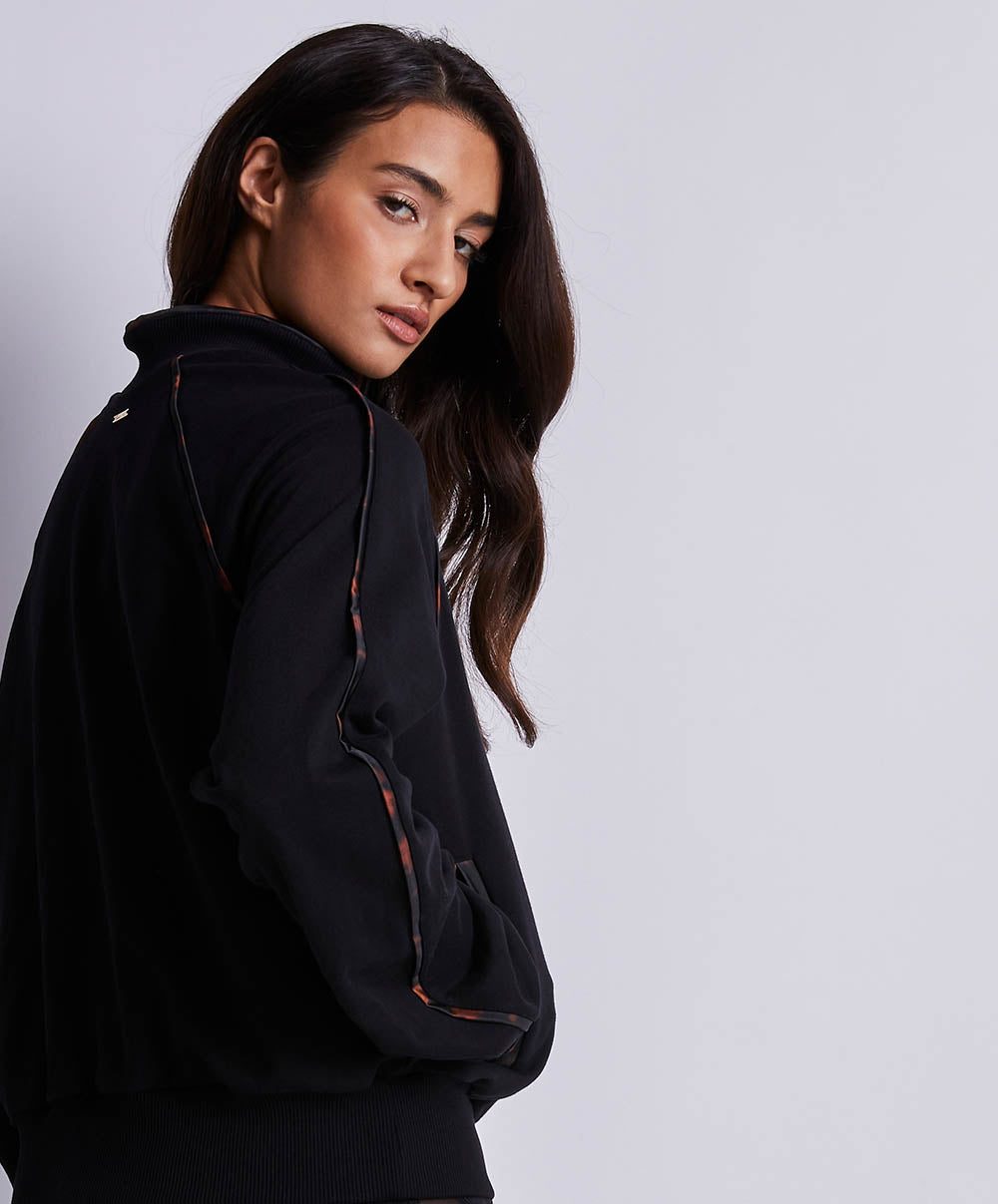 Gilet zippé Hot motion Noir Aubade 2H49-NO