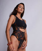 Body Hot motion Amber jungle Aubade 2H86-2-AMJU