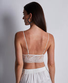 Soutien-gorge triangle soie Midnight whisper Opale Aubade 2S10-OPAL