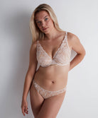 Soutien-gorge triangle armatures Into the groove Sandstone Aubade 3BF12-SAND