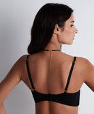 Soutien-gorge bustier Sumptuous waves Smoky attraction Aubade 3C36-SMAT