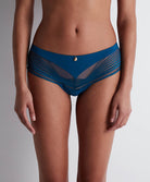 Shorty Sumptuous waves X Cindy Bruna Imperial blue Aubade 3C70-IMBL