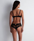 Soutien-gorge foulard plongeant Sumptuous waves Smoky attraction Aubade 3CN81-SMAT