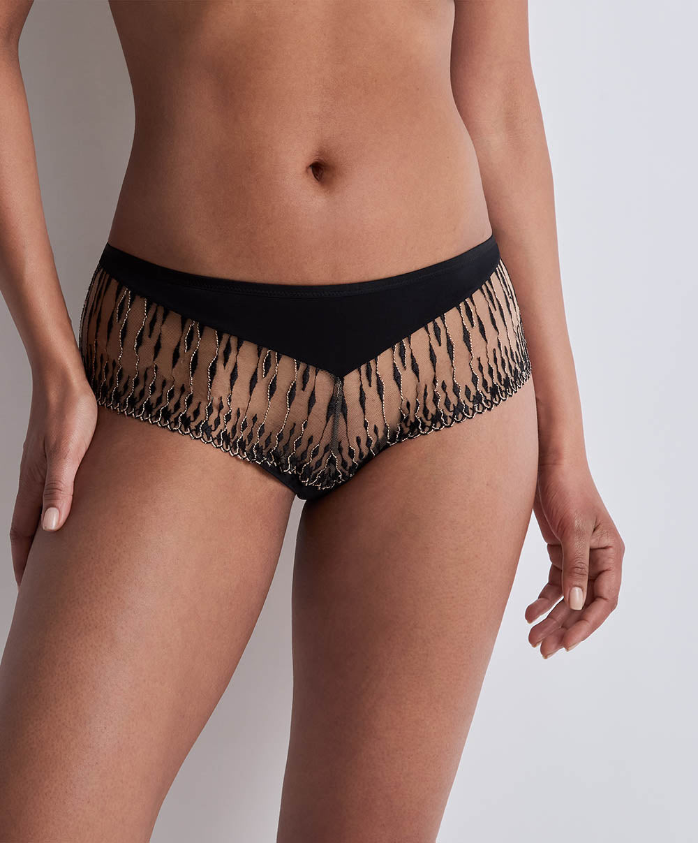 Shorty Voodoo kiss Millenium black Aubade 3D70-MIBL