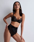 Culotte très haute The night before Black bird Aubade 3I25-BLAB