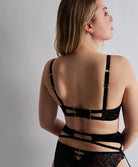 Soutien-gorge corbeille The night before Black bird Aubade 3IF14-BLAB