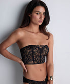 Soutien-gorge bustier Love soul Black Aubade 4A36-BLAK