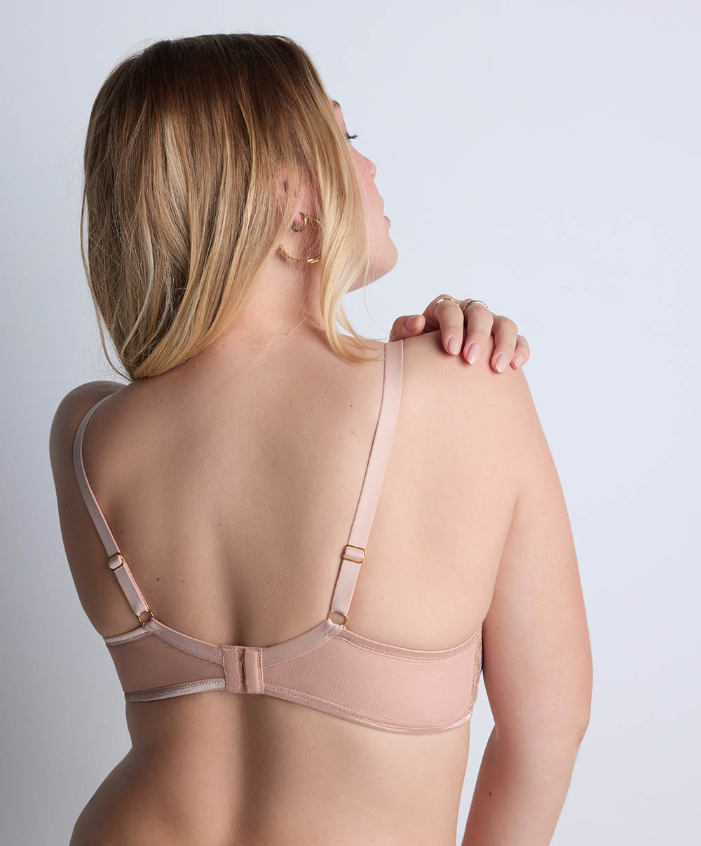 Soutien-gorge corbeille armatures Sound of heart Lavender aura Aubade 4CF14-LAVN