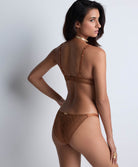 Culotte mini-cœur Stardust dream Amber gold Aubade 4D20-AMBG