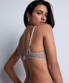 Soutien-gorge triangle Stardust dream Cosmos silver Aubade 4DF12-COSO