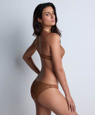 Soutien-gorge triangle Stardust dream Amber gold Aubade 4DF12-AMBG