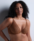 Soutien-gorge triangle Stardust dream Amber gold Aubade 4DF12-AMBG