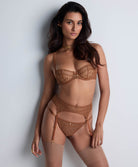 Soutien-gorge corbeille Stardust dream Amber gold Aubade 4DF14-AMBG