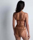 Soutien-gorge corbeille Stardust dream Amber gold Aubade 4DF14-AMBG