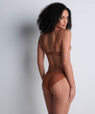 Culotte brésilienne Sheer emotion Honey Aubade 4M22-HONE