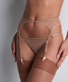 Porte-jarretelles Sheer emotion Sand Aubade 4M50-SANN