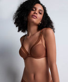 Soutien-gorge triangle armatures Sheer emotion Honey Aubade 4MF12-HONE