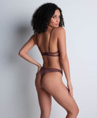 Soutien-gorge triangle armatures Sheer emotion Sepia Aubade 4MF12-SEPA
