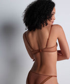 Soutien-gorge corbeille armatures Sheer emotion Honey Aubade 4MF14-HONE