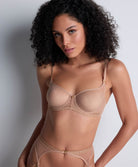 Soutien-gorge corbeille armatures Sheer emotion Sand Aubade 4MF14-SANN
