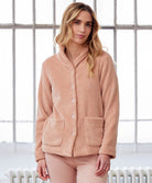Veste d'intérieur fourrure à bouton MUST4 VES Canat AH24-CA-MUST4-VES-007