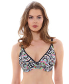 Plunge padde armatures - Maillot de Bain Multicolore Fashion Zodiac Freya swim AS3922