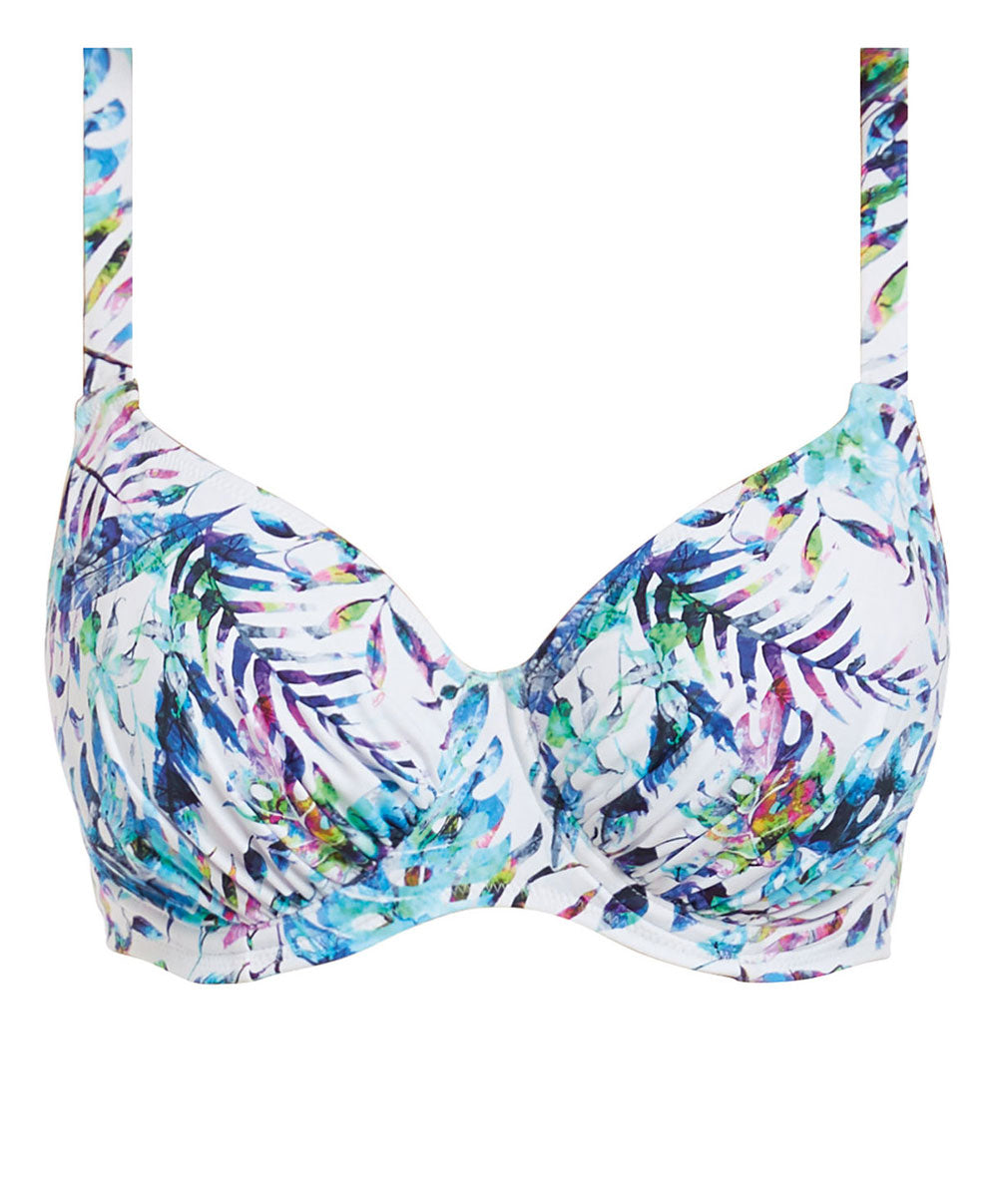 Maillot de bain plissé couvrant avec armatures Fantasie swim Fiji multicolore FS6540-MUI