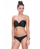 Bandeau armatures moule multipositions Deco Swim Freya swimwear Noir