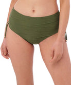 Bas de maillot de bain shorty ajustable Fantasie swim Beach waves Olive FS502274-OLE