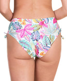 Bas de maillot de bain slip à coulisses La Muse des Îles multicolore Antigel Bain FBB0666-IP