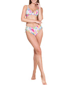 Bas de maillot de bain slip à coulisses La Muse des Îles multicolore Antigel Bain FBB0666-IP