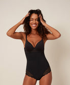 Body avec bonnets moulés Spacer Simone Pérèle Caresse noir 12A541-015