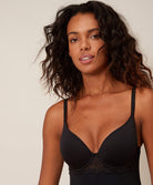 Body avec bonnets moulés Spacer Simone Pérèle Caresse noir 12A541-015