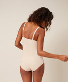 Body avec bonnets moulés Spacer Simone Pérèle Caresse peau rosée 12A541-739