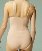 Body avec bonnets moulés Spacer Simone Pérèle Caresse peau rosée 12A541-739
