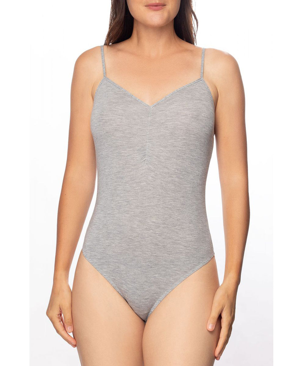 Body échancré Antigel de Lise Charmel Simply Perfect chiné gris ENA6806-CG