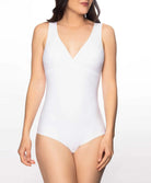 Body gainant sans armatures sans manches Antigel de Lise Charmel Culte Beauté blanc ECH5866-BL