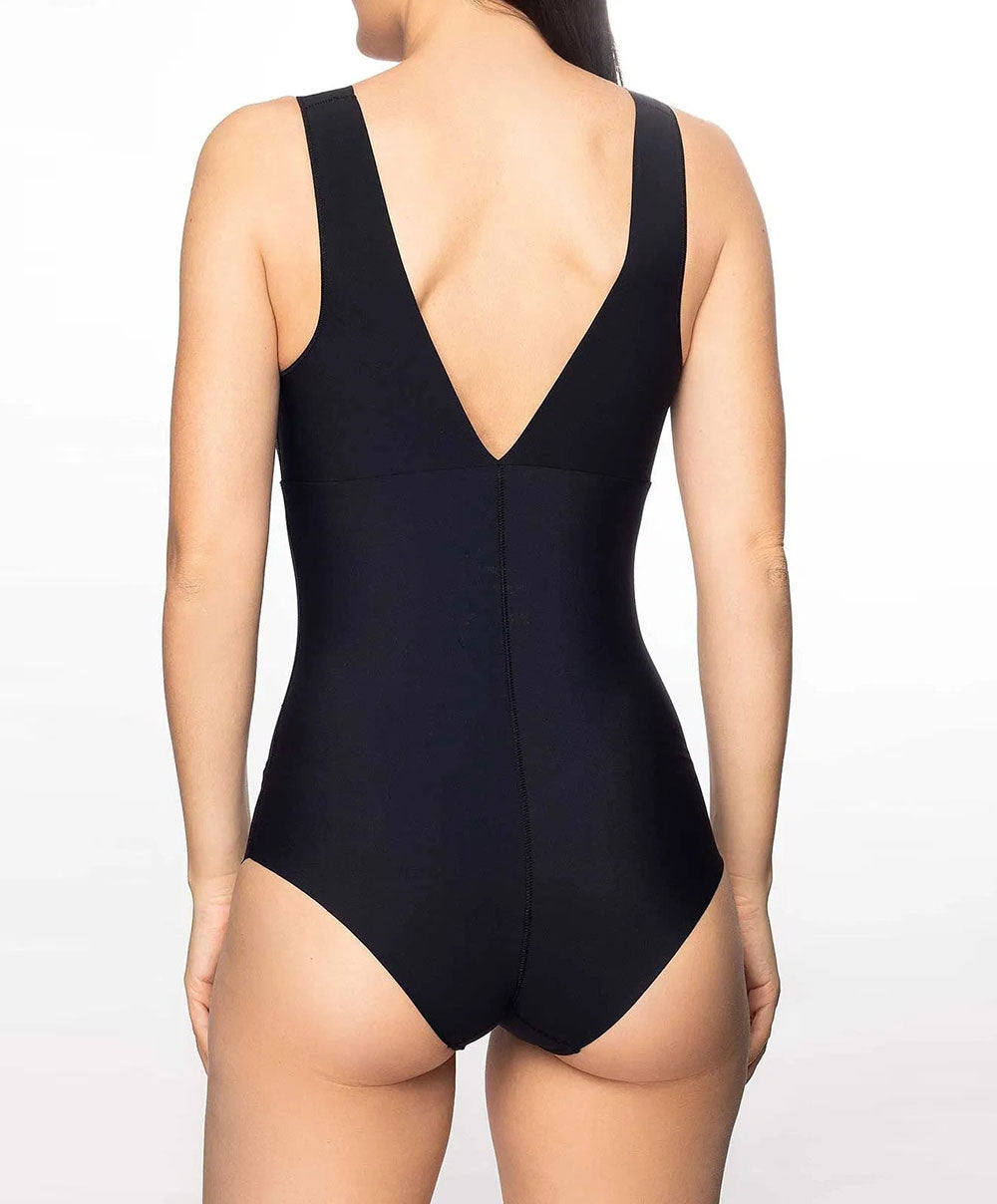 Body gainant sans armatures sans manches Antigel de Lise Charmel Culte Beauté noir ECH5866-NO