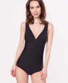 Body gainant sans armatures sans manches Antigel de Lise Charmel Culte Beauté noir ECH5866-NO