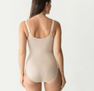 Body galbant à bonnets emboitants dentelle PrimaDonna Madison café latte 0462120-CAL