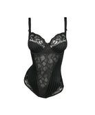 Body galbant à bonnets emboitants dentelle PrimaDonna Madison noir 0462120-ZWA